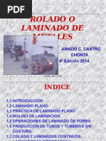 Laminado o Rolado de Metales 2014