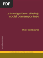 La Investigación en El Trabajo Social Contemporaneo