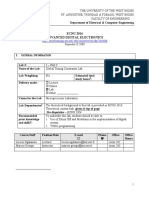 ECNG 3016 Advanced Digital Electronics: Eneral Nformation