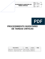 3.2 Procedimiento para Inventario de Tareas Criticas Ok