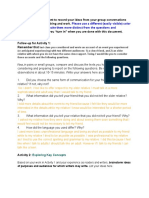 Please Use A Different (Easily Visible) Color For Your Responses To Make Them More Distinct From The Questions and Directions