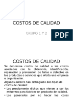 Costos de Calidad