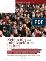 Retencion Vs Fidelizacion Vs Lealtad