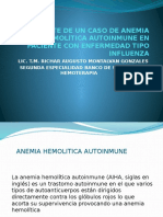 Reporte de Un Caso de Anemia Hemolítica Autoinmune