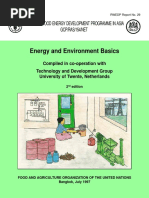 Basics of Energy and Environment