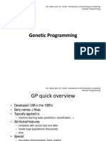 A.E. Eiben and J.E. Smith, Introduction To Evolutionary Computing Genetic Programming