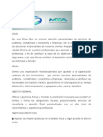 Firma de Auditoria