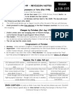 Walsh p.318-335 SH: Cold War: 1945-49 - Revision Notes