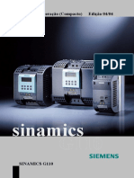 Instrucoes de Operacaosinamics g110