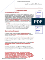 Introduction To Correlation and Regression Analysis PDF