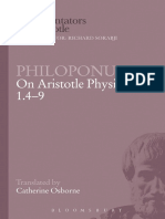 (Ancient Commentators On Aristotle) Aristotle. - Osborne, Catherine - Philoponus, John-Philoponus On Aristotle Physics 1.4-9-Bloomsbury Academic - Bristol Classical Press - Duckworth (2009)