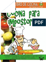 Cocina para Impostores - Falsarius Chef