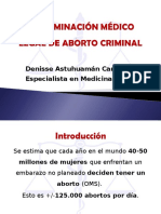 Aborto Medicina Legal