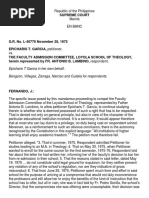 32 Garcia Vs Faculty Admission Committee Loyola School of Theology 68 Scra 277