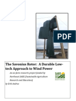 Savonius Windpower Report 2