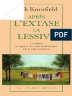 Après L'extase, La Lessive - JACK KORNFIELD