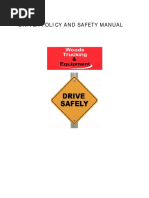 Driver Policy Safety Manual