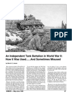 An Independent Tank Battalion in World War II - Marvin Jensen