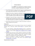 Materials Science: Fatigue Analysis