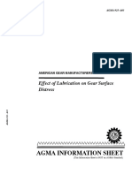 AGMA 925-A03 - Effect of Lubrication On Gear Surface Distress