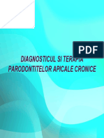 Diagnostic Si Managementul Paendorodontitelor Apicale Cronice. Corelarea Aspectelor Clinice Cu Terarpeutice