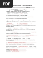 Examen Final de Parasitología y Micología 2009