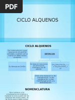 Ciclo Alquenos