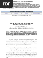 Electric Field and Voltage Distribution Along Non-Ceramic Insulators PDF