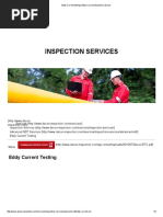 Inspection Services: Eddy Current Testing