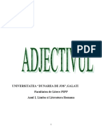 Adjectivul