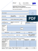 OPR 001 - Application & Service Records - For Seafarers