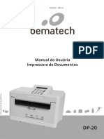 Manual Bematech DP20