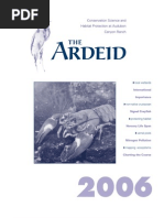 The Ardeid Newsletter, 2006 Audubon Canyon Ranch