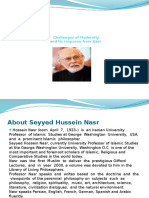 Sayyed Hussein Nasr and Modernity