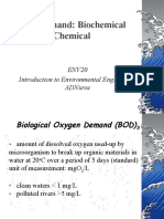 Oxygen Demand Biological and Chemical