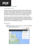 Google Maps: My Maps Tutorial: Please Note: Registration Is Required
