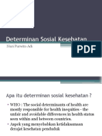 Determinan Sosial Kesehatan