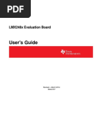 Texas Instruments VCO LMX248x Evaluation Board User's Guide Snau137a