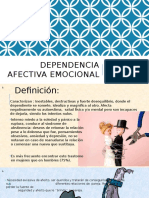 Dependencia Afectiva Emocional