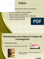 Trabajos de Investigacion