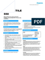 TDS - Mastertile 550 - Dgrout