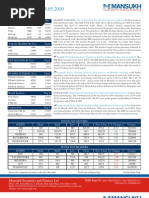 Report On Stock Trading by Mansukh Investment & Trading Solutions 18/05/2010