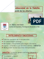 Inteligencia Emocional, Familia