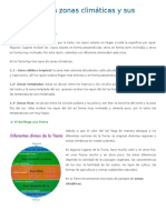 Las Diferentes Zonas Climáticas y Sus Paisajes