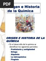 Historia de La Quimica