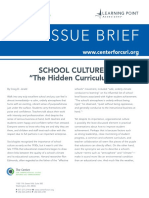 3 School Culture The Hidden Curriculum - 3