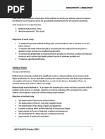 Work Study PDF