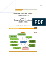 Topic 4 - Design of Steel Structures BS en 1993