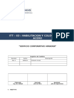 ITT-03. Habilitación y Colocación de Acero Rev. 1