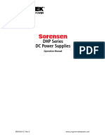 Sorenson DHP-Series DC Power Supply